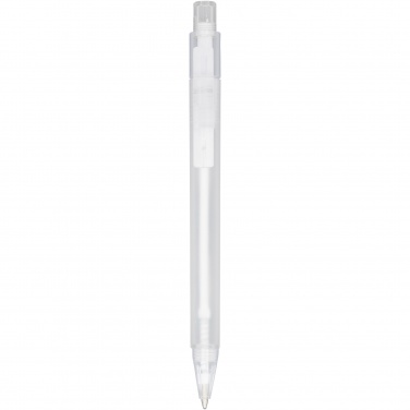 Logo trade promotional gifts image of: Calypso frosted ballpoint pen