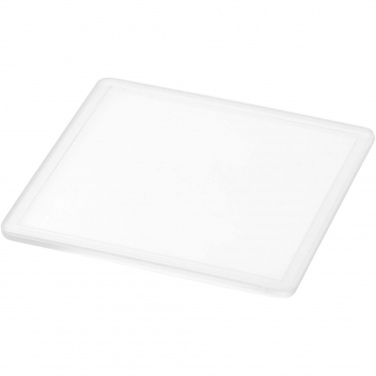 Logotrade promotional products photo of: Ellison square plastic coaster with paper insert