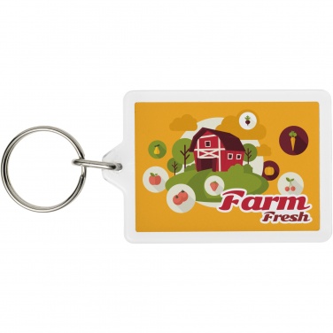 Logotrade advertising products photo of: Vito C1 rectangular keychain