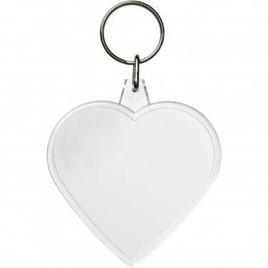Logo trade advertising products picture of: Combo heart-shaped keychain