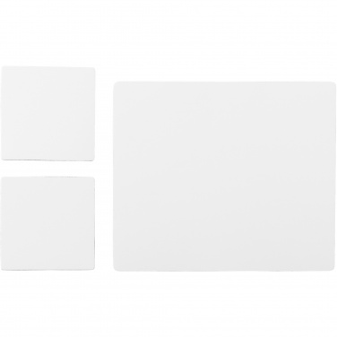 Logotrade corporate gifts photo of: Q-Mat® mouse mat and coaster set combo 3
