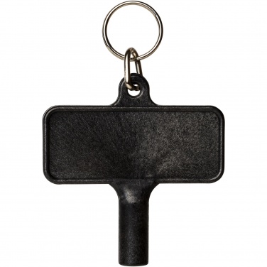 Logotrade promotional giveaway image of: Largo plastic radiator key with keychain