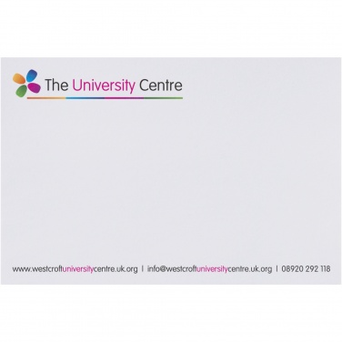 Logo trade promotional products image of: Sticky-Mate® sticky notes 150x100mm