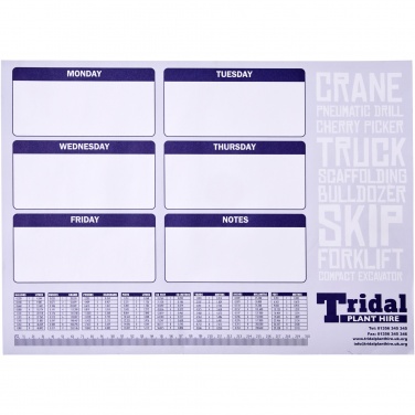 Logo trade promotional products picture of: Desk-Mate® A2 notepad