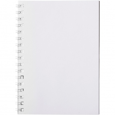 Logo trade corporate gifts picture of: Desk-Mate® spiral A6 notebook PP cover