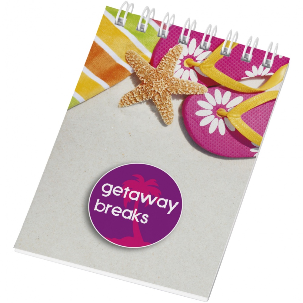 Logotrade corporate gift image of: Desk-Mate® spiral A7 notebook