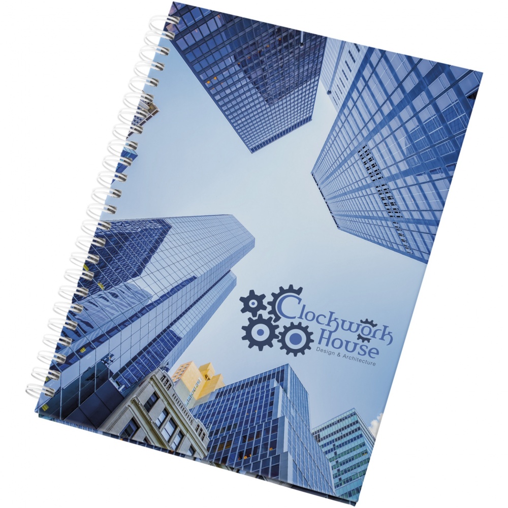 Logotrade promotional merchandise picture of: Wire-o A5 notebook hard cover