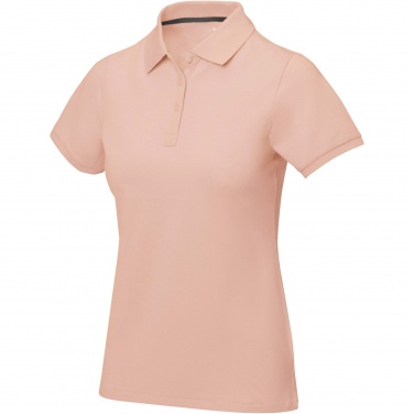 Logo trade promotional giveaways picture of: Calgary short sleeve women's polo