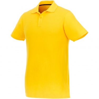 Logo trade promotional products image of: Helios short sleeve men's polo