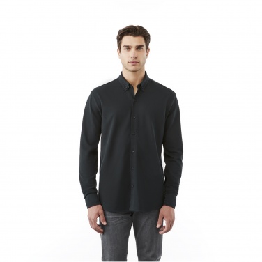 Logotrade promotional product picture of: Bigelow long sleeve men's pique shirt