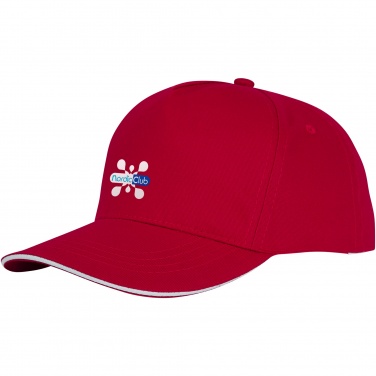 Logotrade promotional items photo of: Ceto 5 panel sandwich cap