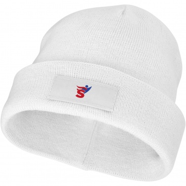Logo trade promotional gifts image of: Boreas beanie with patch