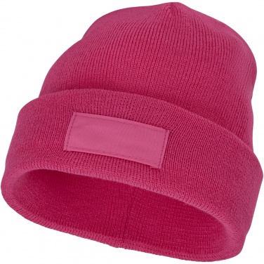 Logo trade promotional gifts image of: Boreas beanie with patch