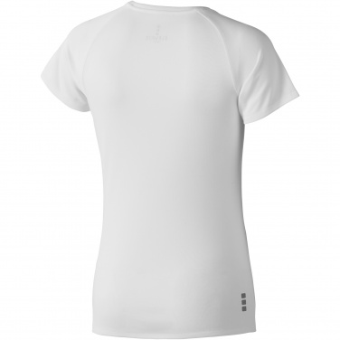 Logo trade promotional gifts picture of: Niagara short sleeve women's cool fit t-shirt
