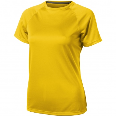 Logo trade corporate gift photo of: Niagara short sleeve women's cool fit t-shirt