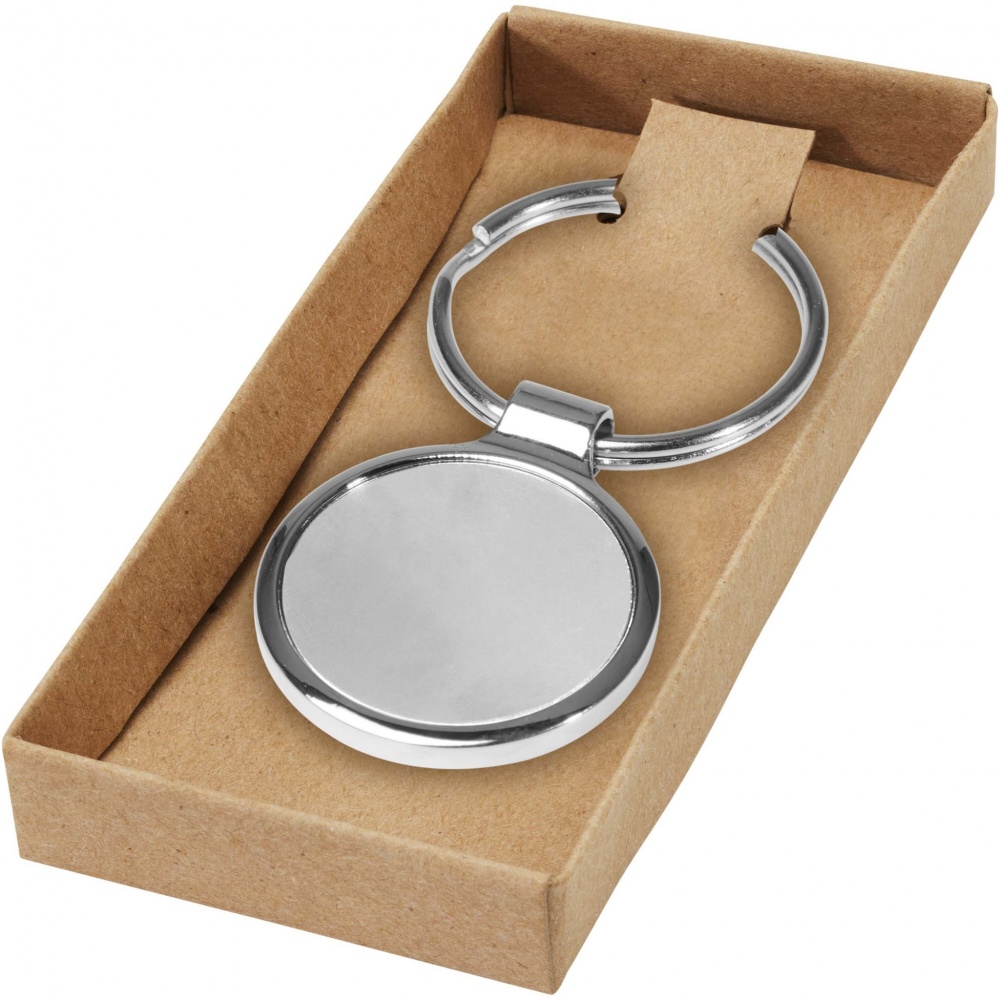 Logotrade promotional merchandise image of: Orlene round keychain