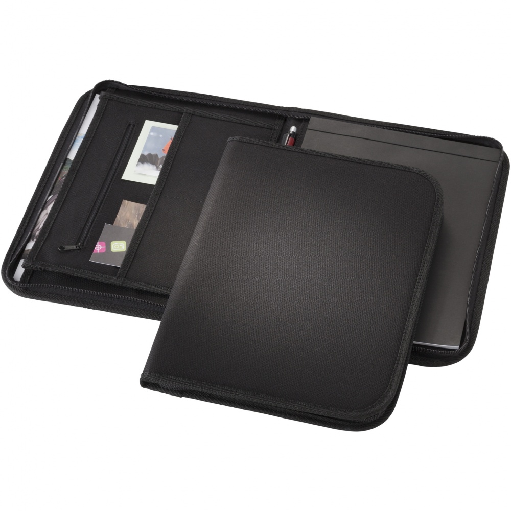Logotrade promotional item picture of: Berkely A4 zippered portfolio