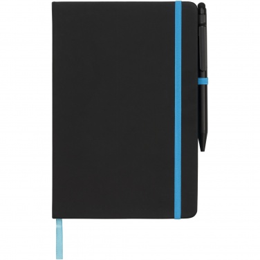 Logo trade promotional product photo of: Noir Edge medium notebook