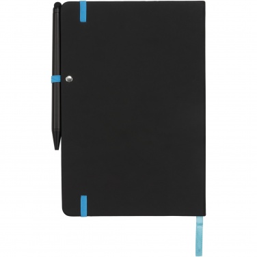 Logo trade business gifts image of: Noir Edge medium notebook