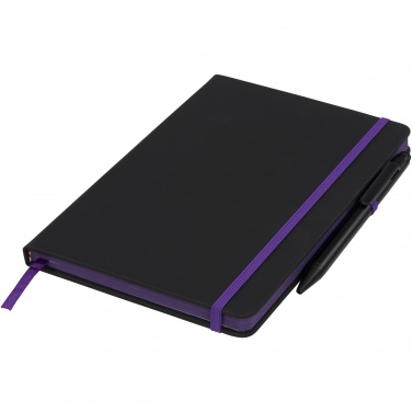 Logo trade promotional gifts image of: Noir Edge medium notebook