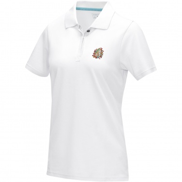 Logotrade promotional product picture of: Graphite short sleeve women’s organic polo