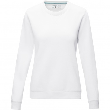 Logotrade promotional products photo of: Jasper women’s organic recycled crewneck sweater