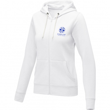 Logo trade promotional gifts picture of: Theron women’s full zip hoodie