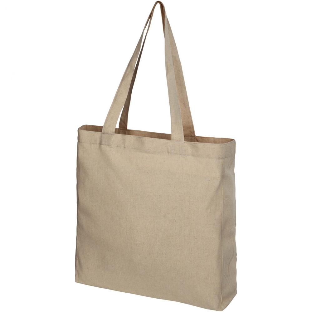 Logotrade promotional product image of: Pheebs 210 g/m² recycled gusset tote bag 13L
