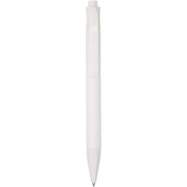 Logo trade advertising products image of: Terra corn plastic ballpoint pen