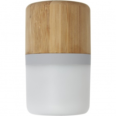 Logotrade promotional giveaways photo of: Aurea bamboo Bluetooth® speaker with light 