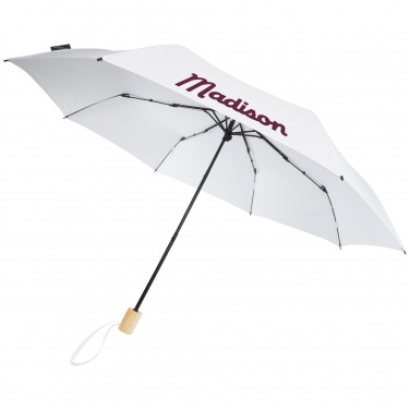 Logotrade promotional giveaways photo of: Birgit 21'' foldable windproof recycled PET umbrella
