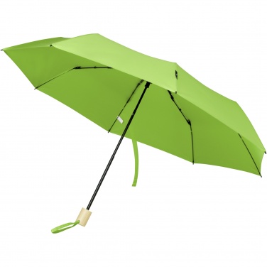 Logotrade promotional gifts photo of: Birgit 21'' foldable windproof recycled PET umbrella