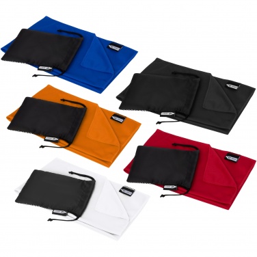 Logo trade promotional item photo of: Raquel cooling towel made from recycled PET 80x30 cm