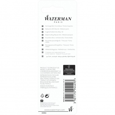 Logo trade promotional products picture of: Waterman ballpoint pen refill