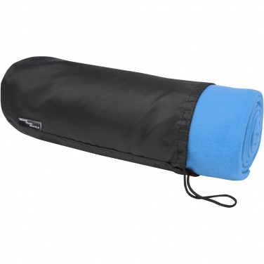 Logo trade corporate gifts picture of: Willow GRS RPET polar fleece blanket