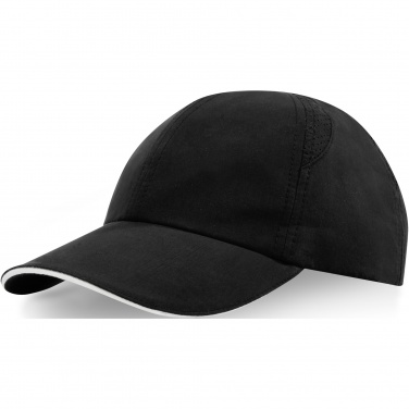 Logotrade advertising product image of: Morion 6 panel GRS recycled cool fit sandwich cap