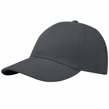 Logo trade promotional giveaways image of: Trona 6 panel GRS recycled cap
