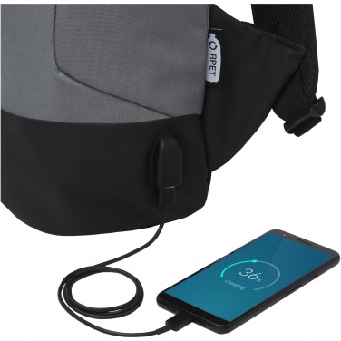Logotrade advertising product image of: Cover GRS RPET anti-theft backpack 18L