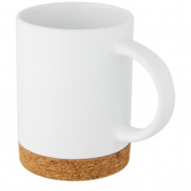 Logo trade promotional items picture of: Neiva 425 ml ceramic mug with cork base