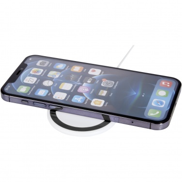Logo trade promotional products image of: Peak 10W magnetic wireless charging pad