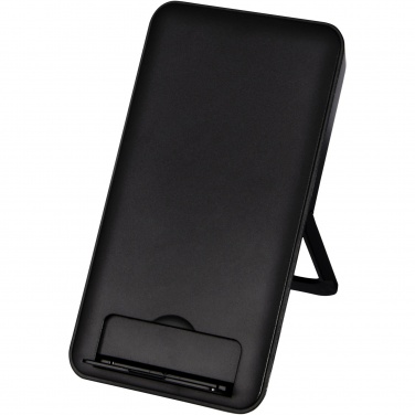 Logotrade advertising product picture of: Loop 10W recycled plastic wireless charging pad with phone stand