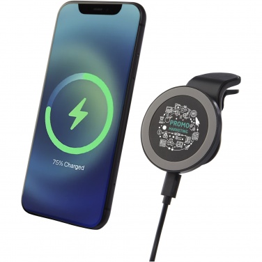 Logo trade promotional gifts image of: Magclick 10W wireless magnetic car charger
