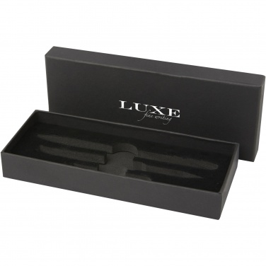 Logotrade promotional items photo of: Tactical Dark duo pen gift box