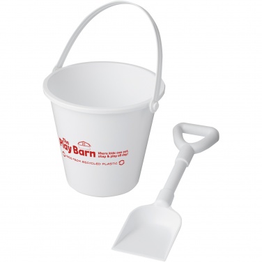 Logotrade promotional gift picture of: Tides recycled beach bucket and spade