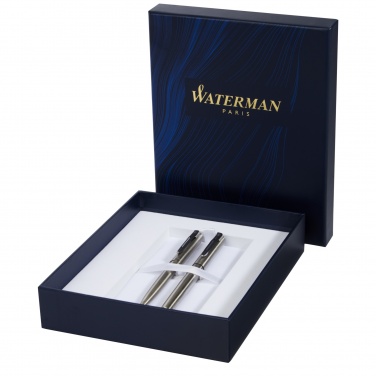 Logo trade promotional products picture of: Waterman duo pen gift box