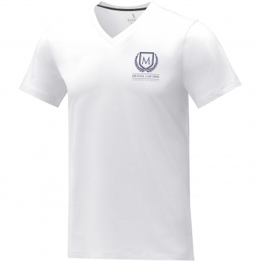 Logotrade promotional gift image of: Somoto short sleeve men's V-neck t-shirt 