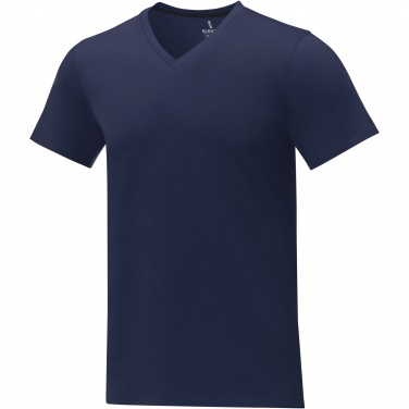 Logotrade business gift image of: Somoto short sleeve men's V-neck t-shirt 