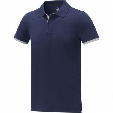 Logotrade promotional merchandise photo of: Morgan short sleeve men's duotone polo