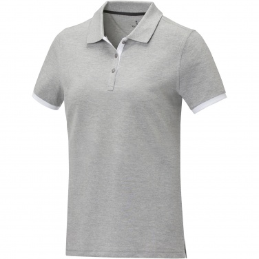 Logo trade promotional items image of: Morgan short sleeve women's duotone polo