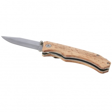Logo trade business gifts image of: Dave pocket knife with belt clip